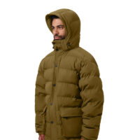 MAIUM Gevoerde Regenjas Unisex Short Puffer Plantation