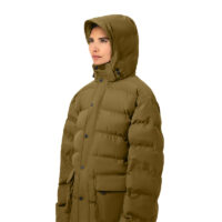 MAIUM Gevoerde Regenjas Unisex Short Puffer Plantation
