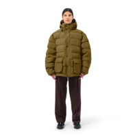 MAIUM Gevoerde Regenjas Unisex Short Puffer Plantation
