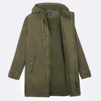Faguo Gresigne Raincoat Co Syn Woven Khaki
